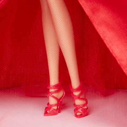 Barbie Signature Holiday 2026 Colección Vestido Rojo JJX70