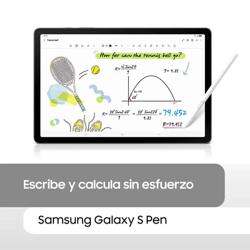 Samsung Galaxy Tab S10 Lite 10.9" 128GB + S Pen WiFi Gris