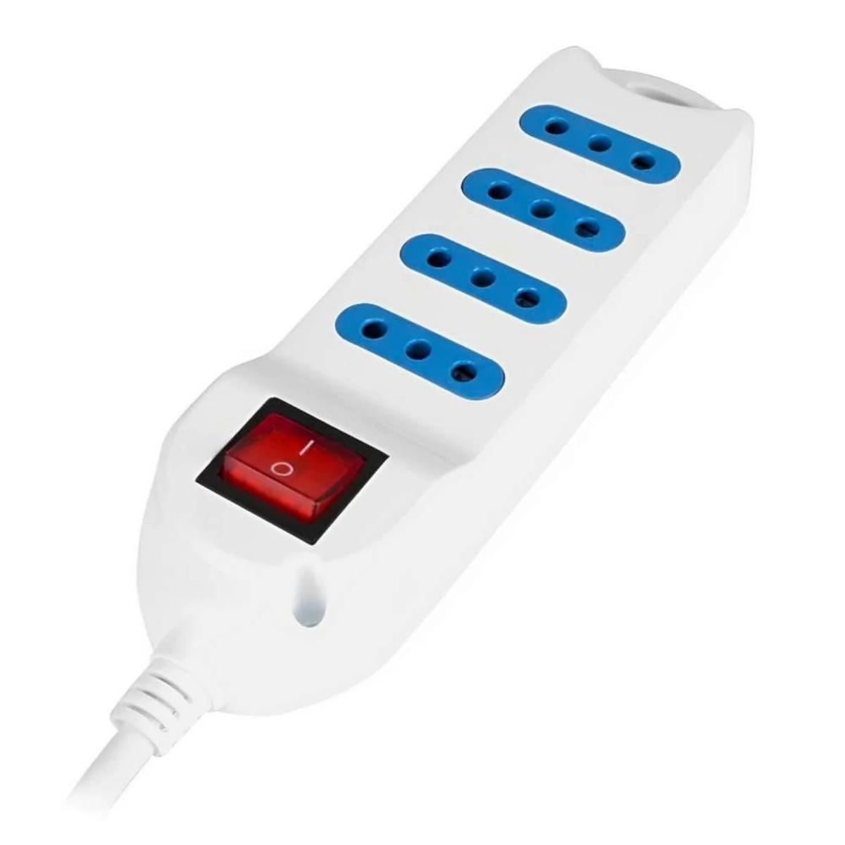Alargador Zapatilla Eléctrica 4 Tomas 5m con Switch - imagen 2 | Netzo.cl
