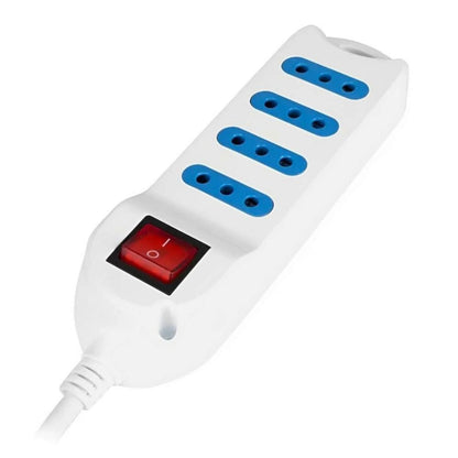 Alargador Zapatilla Eléctrica 4 Tomas 5m con Switch - imagen 2 | Netzo.cl