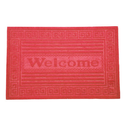 Alfombra Limpiapies Choapino 60x40 Antideslizante Entrada Terracota