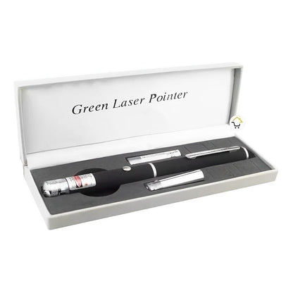 Lapiz Puntero Laser Verde Enfoque Ajustable Apuntador 1.000 Metros alcance