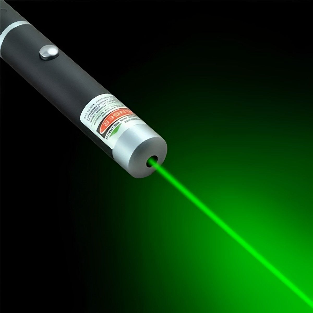 Lapiz Puntero Laser Verde Enfoque Ajustable Apuntador 1.000 Metros alcance