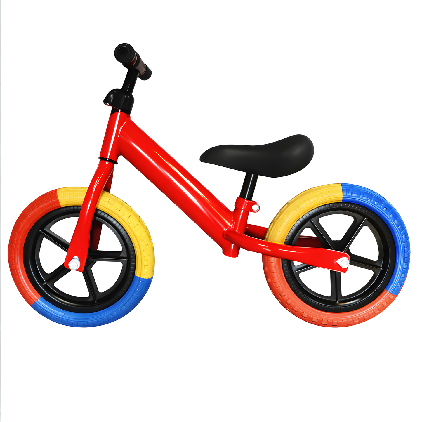 Bicicleta Equilibrio Niños Sin Pedales Aprendizaje Roja