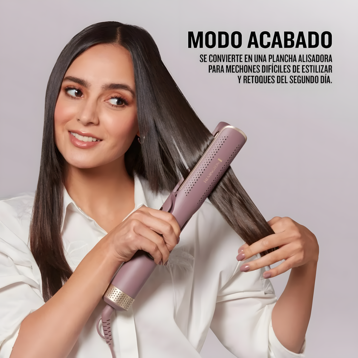 Alisador Secador Plancha Remington AIRvive 2 En 1