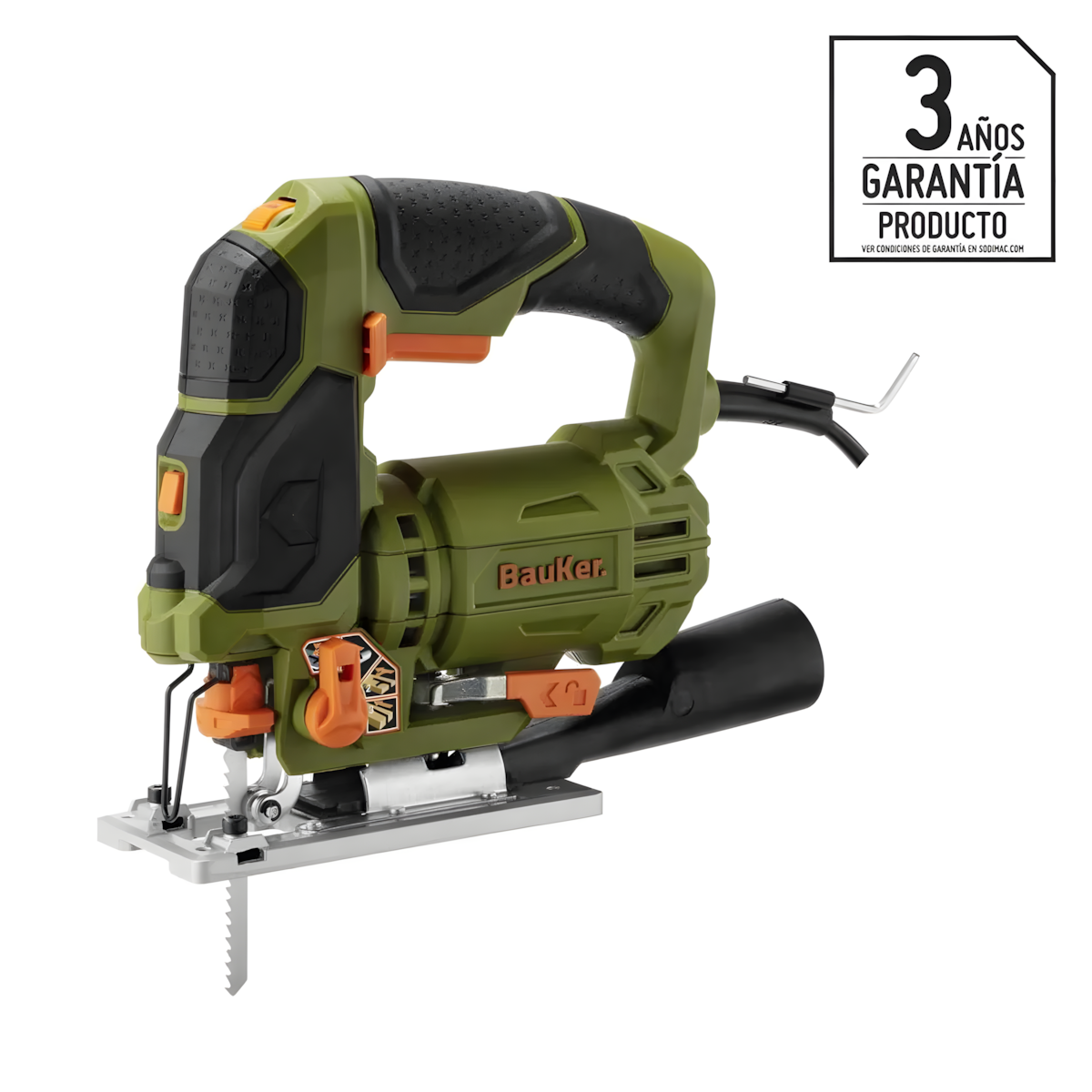 Sierra Caladora Eléctrica Bauker 750W 3000 RPM