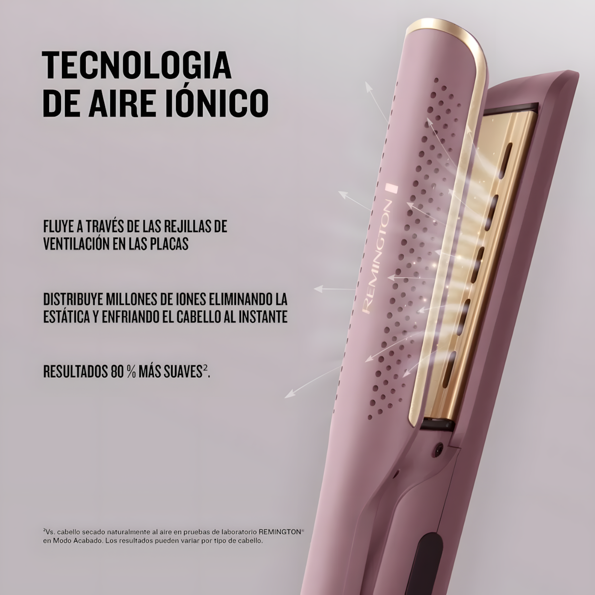 Alisador Secador Plancha Remington AIRvive 2 En 1