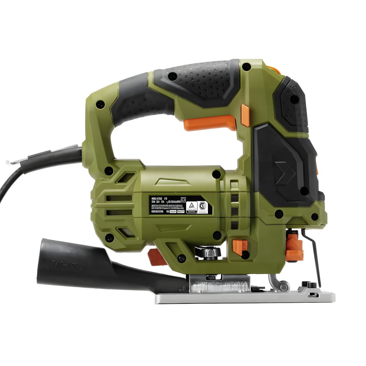 Sierra Caladora Eléctrica Bauker 750W 3000 RPM
