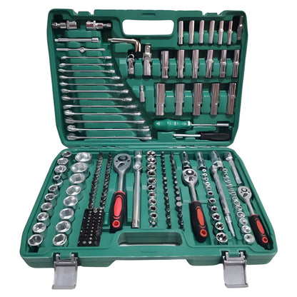 Maleta Set Caja Herramientas Dados Llaves 216 Piezas