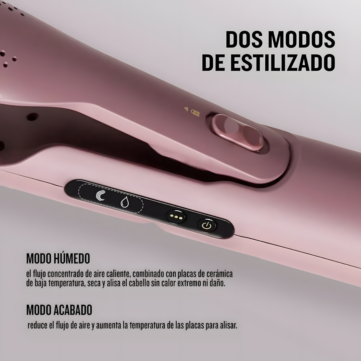 Alisador Secador Plancha Remington AIRvive 2 En 1
