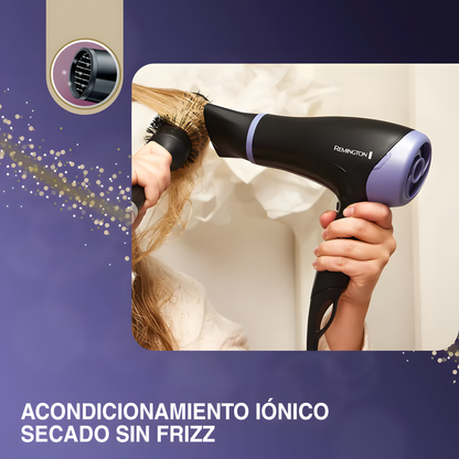 Pack Remington Secador De Pelo + Plancha Cerámica D3016GP